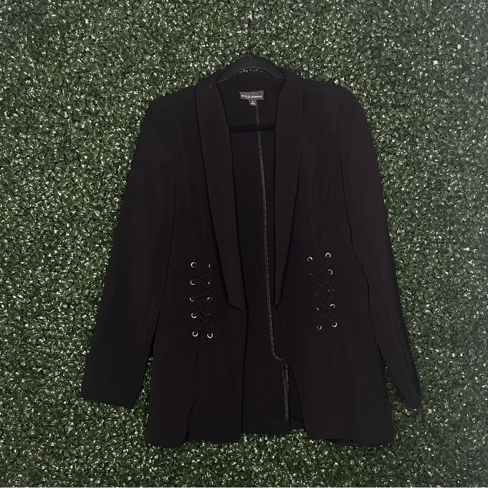 Women’s black blazer